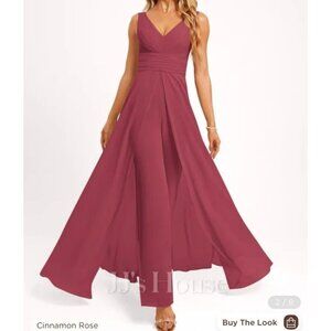 JJs House Cinnamon Rose Maxi Dress